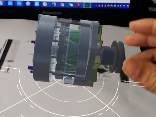 汽車電動機_VR版虛擬仿真教學(xué)軟件