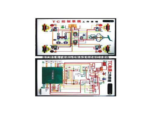 現(xiàn)代轎車電子和液壓控制系統(tǒng)電動程控示教板